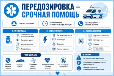 Помощь при передозировке в Домодедово