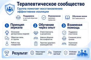 Терапевтическое сообщество в Домодедово