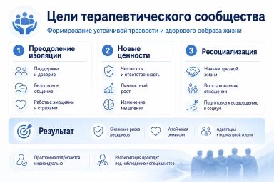 Терапевтическое сообщество в Домодедово